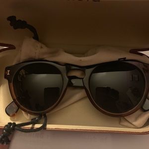 Illesteva Leonard Half/Half Dark Brown L-N77